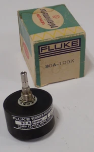 FLUKE 3370 30A-100KΩ VERNIER POTENTIOMETER NEW OLD STOCK - Picture 1 of 17