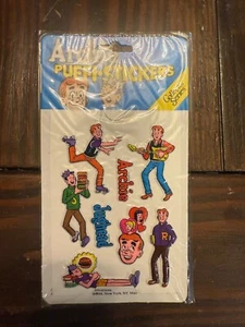NEU Vintage Archie Comics Puffy Puffi Aufkleber Lot Set VERSIEGELT Taiwan Our Way Aufkleber - Bild 1 von 4