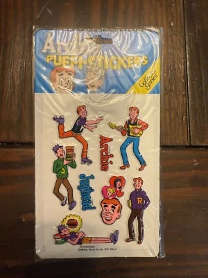 全新 复古 阿奇 漫画 Puffy Puffi 贴纸 批量 套装 未拆封 台湾 Our Way 贴纸 — 第 1/4 张图片