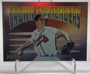1994 Score Select Greg Maddux Crown Contenders #CC2  Atlanta Braves
