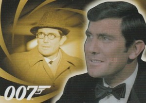 2010 James Bond Heroes & Villains Insert Chase Cel B3 George Lazenby