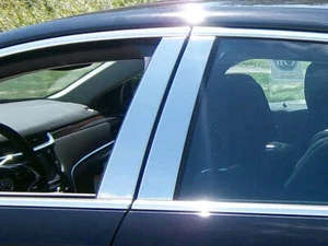 PILLAR POST TRIM 4 Piece Stainless Steel Chrome for Cadillac XTS 2013-19 PP53245 - Foto 1 di 6