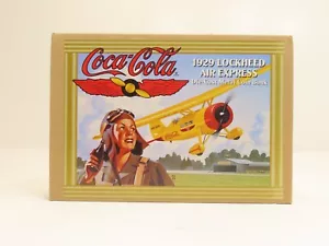 ERTL B318 Hershey's 1929 Lockheed AIr Express Airplane Coin Bank NIB - Picture 1 of 3
