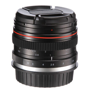 New 50mm f/1.4 Fixed Focus Manual Full-frame Lens for Sony NEX SLR DSLR CAMERA 