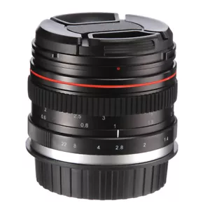 New 50mm f/1.4 Fixed Focus Manual Full-frame Lens for Sony NEX SLR DSLR CAMERA - Picture 1 of 6