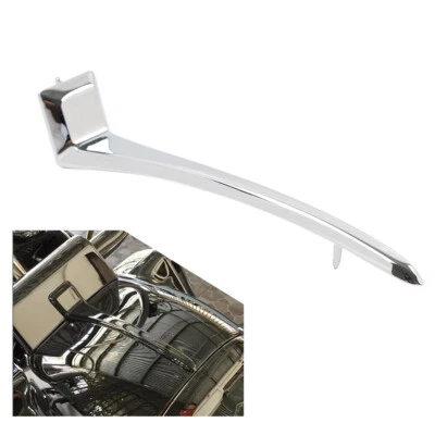 US Chrome Nacelle Spear Top Headlight Cover Trim Fit For Harley Road King FLHR Foto 1 de 4