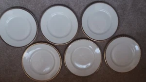Minton St James - 6 x Mittagsteller (9") - RAR. 6 zum Preis von 1. GETRAGEN VERGOLDET - Bild 1 von 3