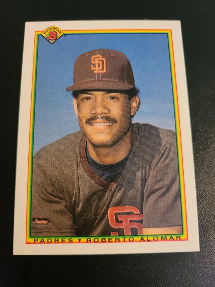 Roberto Alomar 1990 Bowman Baseball Card NM/MT #221 - Image 1 of 2