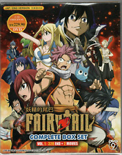 Anime DVD Fairy Tail Complete Vol.1-328 End + 2 Movies English Dubbed