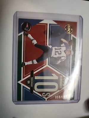 2022 Panini Legacy Tom Brady Decade of Dominance Insert GREEN #55/100 Patriots - Image 1 of 3