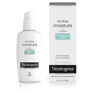 2 Pack Neutrogena Oil Free Face Moisture SPF 15 For Normal To Oily Skin 118ml - Picture 1 of 7