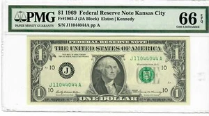 $1 1969 FRN Kansas City 66 EPQ - Picture 1 of 2