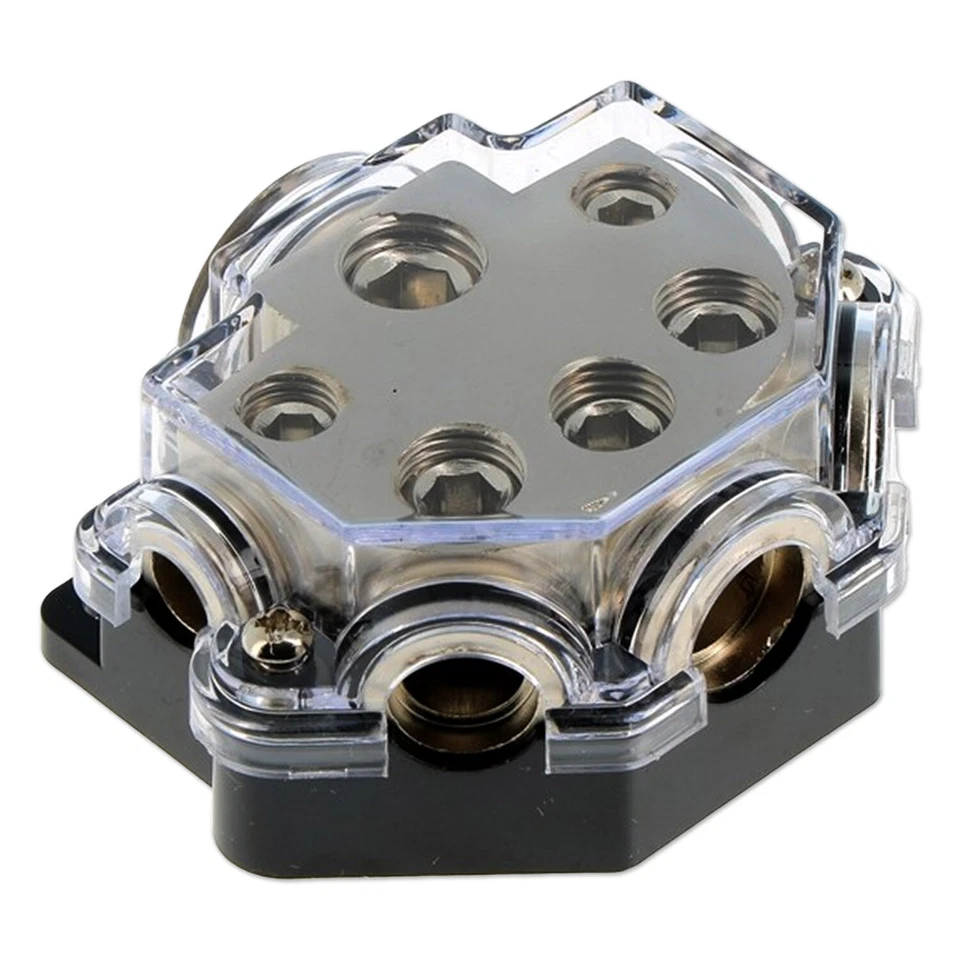 IMPULSE INNOVATION Stromverteilerblock 6 Wege 50mm² 35mm² 20mm² 10mm² KFZ Camper Solar Industrie