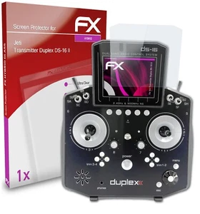 atFoliX Pellicola Vetro per Jeti DS-16 II 9H Armatura di protezione