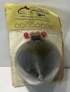 C.B. Associates 5093 Plastic & Aluminum Spinners 4" Inch P51 RC Airplane NEW - Picture 1 of 2