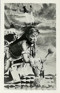 RPPC Young White Bull (son Of White Bull) Real Photo Postcard Minniconjou Sioux - Picture 1 of 3