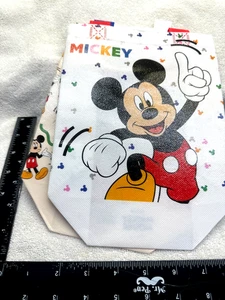 Disney Mickey Mouse Small Vinyl Tote Gift Bags Set of 2 1J NWT Make Offer - Picture 1 of 1