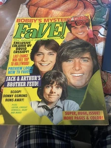 Fave ! Magazine Oct 1970 The Cowsills Mark Lindsey Bobby Sherman - Foto 1 di 9