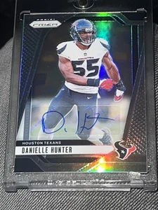 2024 Panini Prizm Choice Danielle Hunter Silver Holo Prizm ¡Auto! Tarjeta #117! - Imagen 1 de 2