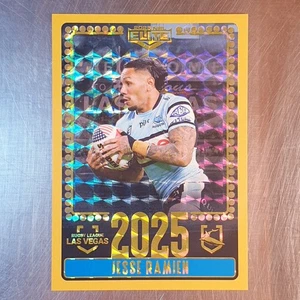 2025 NRL Elite Las Vegas Round Jesse Ramien Card Sharks V23 - Imagen 1 de 2