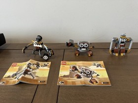 LEGO Mixels Series 7 Klinkers Lot Jinky 41537 Gox 41536 Kamzo 41538 Complete