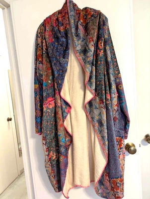 Plumero estampado terciopelo Natural Life L/XL Foto 1 de 4