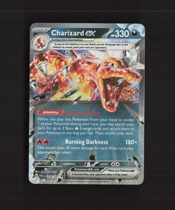 Charizard ex 054/091 Paldean Fates Ultra Rare Holo Pokemon Card NM - Picture 1 of 10