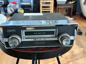 BORG-WARNER 8-TRACK CAR STEREO ( Solid State ) Untested - Picture 1 of 10