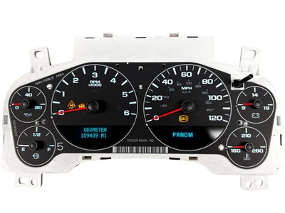 速度表集群 2007 - 13 吉姆西 Sierra / 雪佛兰 Silverado 109,409 英里 无盖 — 第 1/4 张图片