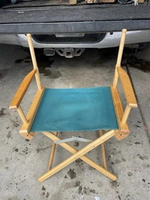 Silla de directores Telescopio de muebles informales, plegable, SIN RESPALDO LONA Foto 1 de 4