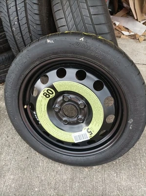 VW Golf A3 Notrad 5Q0601027AR Hankook 125/70R16 96M 3,5x16 DOT17 Ungelaufen - Bild 1 von 4