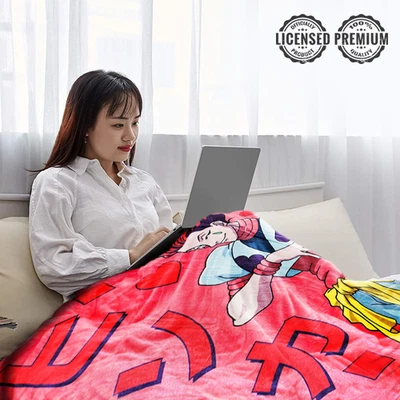 Just Funky Hunter x Hunter Hidoku Fleece Lightweight Blanket Bedding Hisoka