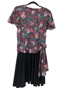 Glenfrey Fashion Vintage Fit and Flare Dress Womens Size 18W Multi Floral - Picture 1 of 7