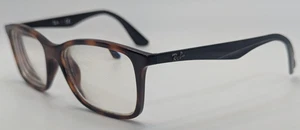 Ray-Ban RB7047 5847 Anteojos Tortuga Negro Brazos 56-17-145 Monturas Solo - Imagen 1 de 8