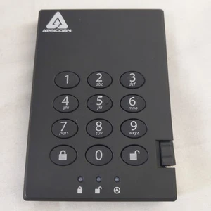 Apricorn 2TB Aegis Padlock Hard Drive A25-3PL256-2000 - Picture 1 of 4