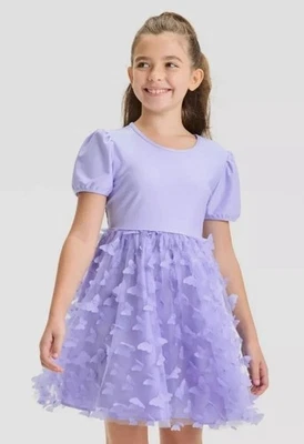 Vestido Target X Paul Tazewell Wicked Girls Tul Mariposa Glinda Lavanda XS Foto 1 de 3