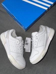 Adidas Team Court 2 | Triple White | UK7 | Nuove con scatola | Prezzo consigliato £ 80 - Foto 1 di 7
