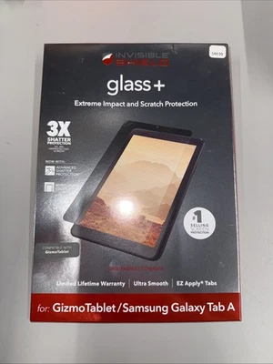 Zagg Invisible Shield glass+ for Gizmo Tablet / Samsung Galaxy Tab A - Image 1 of 2