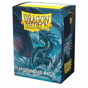 Dragon Shield - Sleeves Midnight Blue Matte Standard Size (100) - Picture 1 of 1