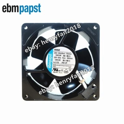 Ebmpapst 4856Z Axial Fan 230V 13/12W 80/70mA 120*120*38MM Cabinet Cooling Fan - Image 1 of 4