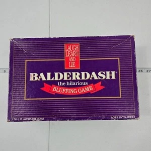 Balderdash The Hilarious Bluffing Game 1984 Complete Vintage Board Game (4119) - Picture 1 of 5