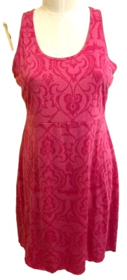 Soybu Vestido Atlético Para Mujer XL Rosa/Rosa Oscuro Corredor Espalda Tank Sujetador Inserto Z51 Foto 1 de 4