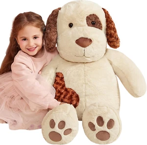 Cane Peluche Gigante Giocattolo Morbido - Cucciolo Animali Di Peluche Grande Gig - Foto 1 di 12