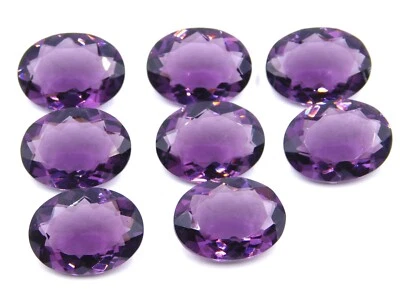 Lab Created Amethyst Oval Cut 15x20 MM Loose Gemstones For Jewelry P-2943 - Image 1 of 4