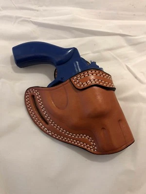 MASTER'S Leather CROSS DRAW Holster - S&W J Frame / Ruger SP101 - 2" barrel (#7700)