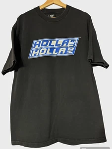 T-shirt lunga vintage 2005 Wrestlemania 21 Holla Back XL WWE orsacchiotto wrestling - Foto 1 di 17