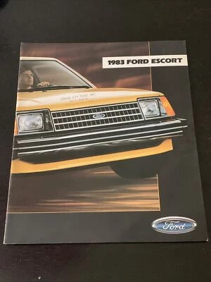 1983 Ford Escort dealer sales brochure Foto 1 de 3