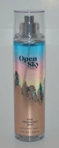 1 NEW BATH & BODY WORKS OPEN SKY FINE FRAGRANCE MIST BODY SPRAY 8OZ LARGE - Picture 1 of 5