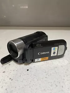 CANON LEGRIA FS46 DUAL FLASH MEMORY PAL CAMCORDER HD - BLACK - Picture 1 of 12
