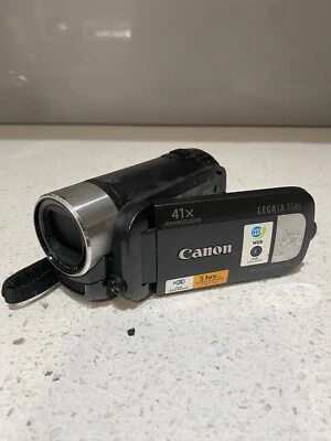CANON LEGRIA FS46 DUAL FLASH MEMORY PAL CAMCORDER HD - BLACK - Image 1 of 4